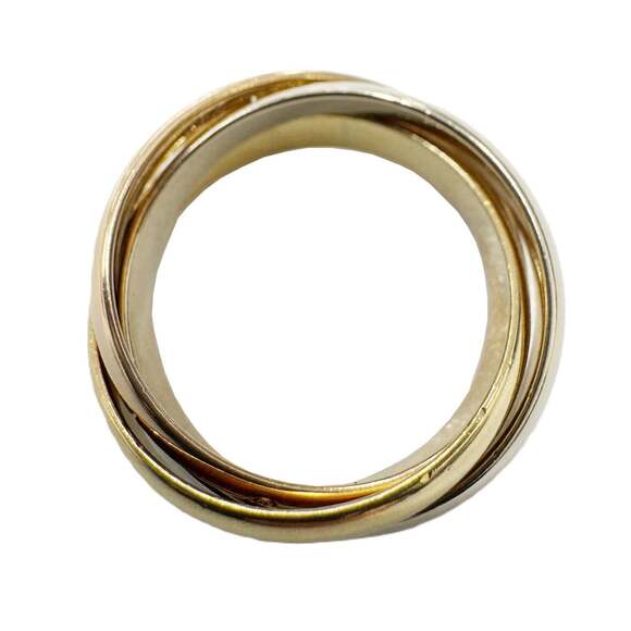 CARTIER Gold Trinity Ring #49 - Picture 3 of 6